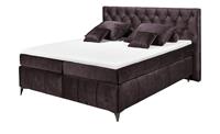 Kollektion Kraft Boxspringbett ¦ lila/violett ¦ Maße (cm): B: 200 H: 121  - Möbel Kraft