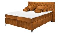 Kollektion Kraft Boxspringbett ¦ orange ¦ Maße (cm): B: 200 H: 121  - Möbel Kraft