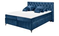 Kollektion Kraft Boxspringbett ¦ blau ¦ Maße (cm): B: 200 H: 121  - Möbel Kraft