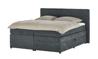 Boxspringbett ¦ grau ¦ Maße (cm): B: 204 H: 124 T: 212  - Möbel Kraft