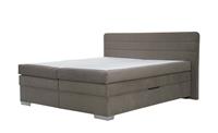 Boxspringbett ¦ braun ¦ Maße (cm): B: 201 H: 109 T: 208  - Möbel Kraft