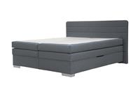 Boxspringbett ¦ blau ¦ Maße (cm): B: 201 H: 109 T: 208  - Möbel Kraft