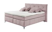 Kollektion Kraft Boxspringbett 180x200 cm ¦ rosa/pink ¦ Maße (cm): B: 200 H: 118  - Möbel Kraft