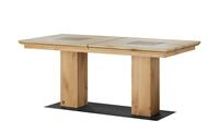 Gray & Jones Säulentisch ausziehbar  Black Coast Two ¦ holzfarben ¦ Maße (cm): B: 90 H: 76  - Möbel Kraft
