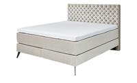 Boxspringbett ¦ beige ¦ Maße (cm): B: 182 H: 130 T: 211  - Möbel Kraft