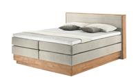 Primo Massivholz-Boxspringbett mit Bettkasten ¦ beige ¦ Maße (cm): B: 204 H: 113  - Möbel Kraft