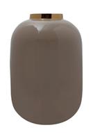 Kayoom Vase Vase Art Deco 330 Taupe / Gold taupe