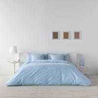 Naturals Bettdeckenbezug  Lino Hellblau Blau (Mått: Cama de 90 (155 x 220 cm))