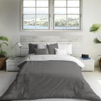 Naturals Bettdeckenbezug  Two Colors Weiß Grau (Färg: Vit)
