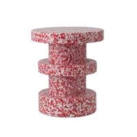 Normann Copenhagen Beistelltisch Beistelltisch Hocker Bit Stool Stack Rot