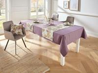 HOME Living Tafeldecke Violett Tischdecken lila
