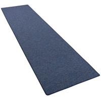 Snapstyle Läufer Teppich Schlingen Teppich Alma Meliert Teppichläufer blau Gr. 100 x 400