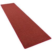 Snapstyle Läufer Teppich Schlingen Teppich Alma Meliert Teppichläufer rot Gr. 100 x 300