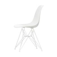 Vitra DSR - Eames Plastic Side Chair Stuhl / (1950) - Beine weiß -  - Weiß