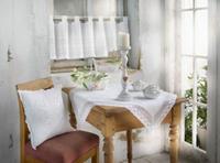 HOME Living Tischdecke Häkelzierde Tischdecken weiß