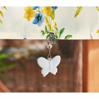 HOME Living Tischdeckenbeschwerer SPAR-SET 2x Schmetterling Tischdecken weiß