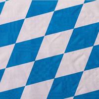 1-PACK Damasttischdecke Tischtuch bayerischer Raute gerollt 1,00m x 10m, blau weiß