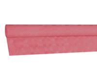 1-PACK Damasttischdecke Tischtuch aus Papier, gerollt 1,20m x 8m, rosa