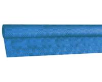 1-PACK Damasttischdecke Tischtuch aus Papier, gerollt 1,20m x 8m, blau