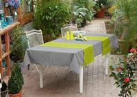 HOME Living Tischläufer SPAR-SET 2x Melange Tischläufer grün