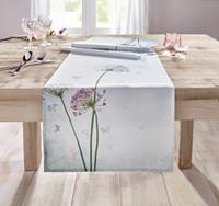HOME Living Tischläufer SPAR-SET 2x Allium Tischläufer weiß
