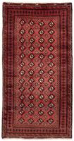 morgenland Hoogpolige loper Shiraz geheel gedessineerd rosso 210 x 107 cm Handgeknoopt