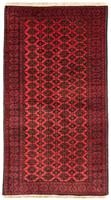morgenland Hoogpolige loper Belutsch geheel gedessineerd rosso 205 x 112 cm Handgeknoopt