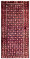 Morgenland Hochflor-Läufer Belutsch Durchgemustert Rosso chiaro 227 x 110 cm, rechteckig, 0,8 mm Höhe, Handgeknüpft
