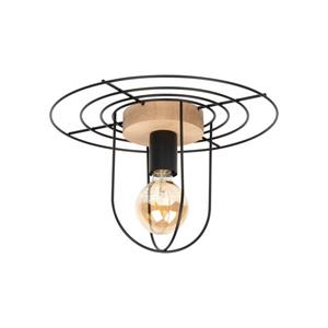 SPOT Light Plafondlamp CHESTER Modern design, van eikenhout en metaal, bijpassende LM E27 / exclusief, duurzaam, Made in Europe