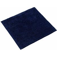 PANA Paris Badematte aus Mikrofaser • 45 x 45 cm ohne WC Ausschnitt • Blau