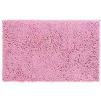 PANA 'Berlin' Microfaser Chenille Badematte • 70 x 120 cm • Rosa - 