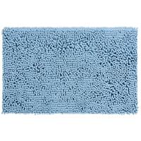 PANA 'Berlin' Microfaser Chenille Badematte • 50 x 80 cm • Hellblau - 