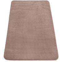 PACO HOME Badezimmerteppich Badematte Badteppich Badvorleger Flauschig Memory Foam 3D 60x100 cm, Beige 2