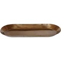 Kolibri Home | Plate oval - Gouden ovale dienblad Ø30cm