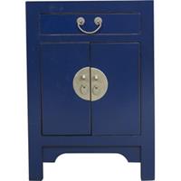Fine Asianliving Chinees Nachtkastje Midnight Blue B42xD35xH60cm