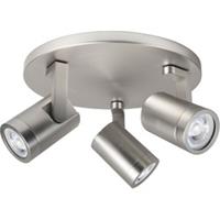 Highlight Halo Spot - Plafondlamp - GU10 - 25 x 25 x 11,5cm - Nikkel