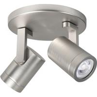 Highlight Halo Spot - Plafondlamp - GU10 - 17 x 17 x 11,5cm - Nikkel