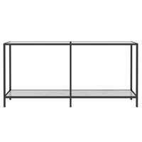 vidaXL Wandtafel 160x35x75,5 cm gehard glas wit