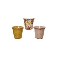 Decoris Bloempot terracotta -H13.5cm