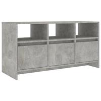 Tv-meubel 102x37,5x52,5 cm spaanplaat betongrijs