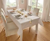 HOME Living Tafeldecke Weiß Tischdecken weiß