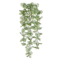 Cedar kunst hangplant 55cm - grijs