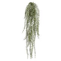 Dischidia kunst hangplant 70cm - grijs/groen