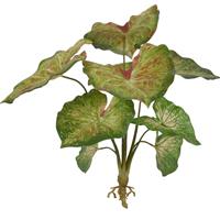 Caladium raspberry kunstplant 45cm