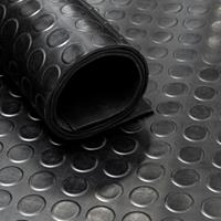 arbon Rubber loper / rubbermat op rol - Noppen 3 mm - Breedte 150 cm