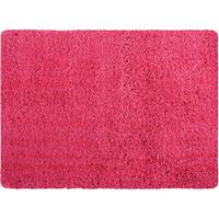 MSV Badkamerkleedje/badmat tapijt - voor de vloer - fuchsia roze - 50 x 70 cm angharig - Badmatjes