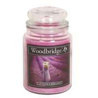 Spiru Woodbridge Geurkaars in Glas 'Lavender & Bergamot' - 565 gram
