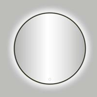 Best design Moya Venetië ronde spiegel met LED 100 gunmetal