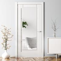 [EN.CASA] Türspiegel Lesina 120 x 40 cm Weiß - 