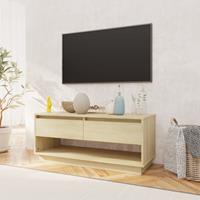 VIDAXL Tv-schrank Sonoma-eiche 102x41x44 Cm Spanplatte